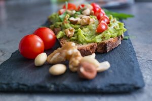 Toast con verdure